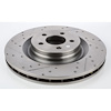 HP Drilled & Slotted Brake Rotor Left Front - image 1
