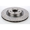 HP Drilled & Slotted Brake Rotor Right Front - image 1