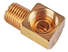 Brass 90 Degree Fitting 1/4 in. NPT x 5/8 in. -18 Inverted Flare Female - image 1