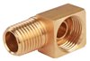 Brass 90 Degree Fitting 1/4 in. NPT x 5/8 in. -18 Inverted Flare Female - image 2