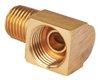 Brass 90 Degree Fitting 1/4 in. NPT x 5/8 in. -18 Inverted Flare Female - image 3