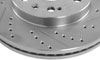 High Performance Cross-Drilled & Slotted Left Front Brake Rotor for 2005-2017 GM - image 3