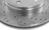 High Performance Cross-Drilled & Slotted Left Front Brake Rotor for 2002-2017 Dodge - image 3