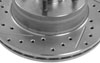 High Performance Cross-Drilled & Slotted Right Front Brake Rotor for 1977-1995 GM - image 3