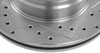 High Performance Cross-Drilled & Slotted Left Front Brake Rotor for 1977-1995 GM - image 3