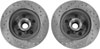 High Performance Cross-Drilled & Slotted Front Brake Rotors for 1977-1995 GM - image 2
