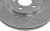 High Performance Cross-Drilled & Slotted Left Front Brake Rotor for 2003-2011 Ford - image 3