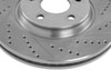 High Performance Cross-Drilled & Slotted Left Front Brake Rotor for 2004-2012 GM - image 3