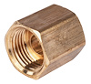 Brass Union Fitting 5/8 in. -18 Inverted Flare Female Ends - image 1