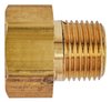 Brass Adapter Fitting 3/8 in. NPT x 3/4 in. -16 Inverted Flare Female - image 3