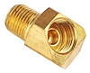 Brass 45 Degree Fitting 1/8 in. NPT x 7/16 in. -24 Inverted Flare Female - image 1
