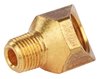 Brass 45 Degree Fitting 1/8 in. NPT x 1/2 in. -20 Inverted Flare Female - image 2