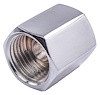 Chrome Union Fitting 5/8 in. -18 Inverted Flare Female x 5/8 in. -18 Inverted Flare Female - image 1
