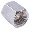 Chrome Union Fitting 5/8 in. -18 Inverted Flare Female x 5/8 in. -18 Inverted Flare Female - image 3