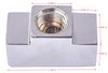 Chrome Tee Fitting 3/8 in. -24 Inverted Flare Female - image 4