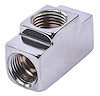 Chrome Tee Fitting 7/16 in. -20 Inverted Flare Female - image 1