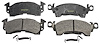 Performance Metallic Disc Brake Pads [D52 ] - image 1