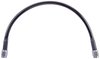 Black Coated Brake Hose [-3 AN, Straight Female to Straight Female, 12 in. Length] - image 2