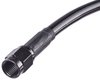 Black Coated Brake Hose [-3 AN, Straight Female to 90 degree Female, 24 in. Length] - image 2