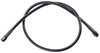 Black Coated Brake Hose [-3 AN, Straight Female to 90 degree Female, 30 in. Length] - image 2