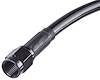 Black Coated Brake Hose [-3 AN, Straight Female to Straight Female, 30 in. Length]