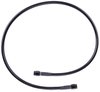 Black Coated Brake Hose [-3 AN, Straight Female to Straight Female, 30 in. Length] - image 2