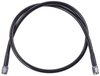 Black Coated Brake Hose [-3 AN, Straight Female to Straight Female, 30 in. Length] - image 2