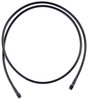 Black Coated Brake Hose [-3 AN, Straight Female to 90 degree Female, 60 in. Length] - image 2