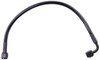 Black Coated Brake Hose [-4 AN, Straight Female to 90 degree Female, 15 in. Length] - image 2