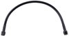 Black Coated Brake Hose [-4 AN, Straight Female to Straight Female, 15 in. Length] - image 2