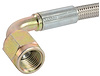 Pre-Assembled Brake Hose -3AN Straight to 90° - image 1