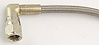 Pre-Assembled Brake Hose -3AN Straight to 90 degree - image 1