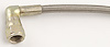 Pre-Assembled Brake Hose -3AN Straight to 90 degree - image 1
