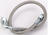 Pre-Assembled Brake Hose -4AN Straight to 90 degree - image 1