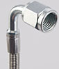 Pre-Assembled Brake Hose -4AN Straight to 90 degree - image 2