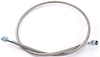 Pre-Assembled Brake Hose -4AN Straight to 90 degree - image 1