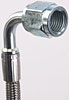 Pre-Assembled Brake Hose -4AN Straight to 90 degree - image 2