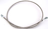 Pre-Assembled Brake Hose -4AN Straight to 90 degree - image 1