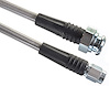 Pre-Assembled DOT Brake Hose -03AN Straight to 3/8"-24 Inverted Flare Female Swivel (3/16" Hard Line) - image 1