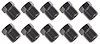 Inverted Flare Steel Tube Nuts for 1/4 in. O.D. NiCopp Tubing [7/16 in.-24 Tread] - image 1