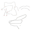 Complete Brake Line Kit for 1995-2000 GM K2500, K3500 4WD w/Regular Cab/Long Bed [Stainless Steel] - image 1
