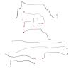 Complete Brake Line Kit for 1998-2004 GM S-Series 4WD Trucks w/Extended Cab/ZR2 Package [Stainless Steel] - image 1