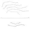 Complete Brake Line Kit for 2001-2007 GM 2500 HD, 3500 6.6L/8.1L Trucks w/Crew Cab/Short Bed [Stainless Steel] - image 1