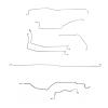 Complete Brake Line Kit for 1999-2002 GM 1500 4WD Trucks w/Regular Cab/Long Bed [Stainless Steel] - image 1