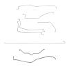 Complete Brake Line Kit for 2001-2007 GM 2500 HD 6.6L/8.1L Trucks w/Extended Cab/Long Bed [Stainless Steel] - image 1