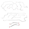 Complete Brake Line Kit for 2000-2004 Honda Insight [Stainless Steel] - image 1