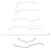 Complete Brake Line Kit for 2001-2007 GM 2500 HD 6.6L/8.1L Trucks w/Crew Cab/Long Bed [Stainless Steel] - image 1