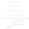 Complete Brake Line Kit for 2001-2007 GM 2500 HD Trucks w/Crew Cab/Long Bed [Stainless Steel] - image 1