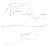 Complete Brake Line Kit for 2007-2008 GM 2500 HD 6.0L Trucks w/Crew Cab/Short Bed [Stainless Steel] - image 1