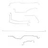 Complete Brake Line Kit for 1999-2002 Chevy  Silverado, GMC Sierra 1500 4WD Trucks w/Extended Cab/78 in. Bed [Stainless Steel] - image 1